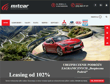 Tablet Screenshot of mitcar.pl